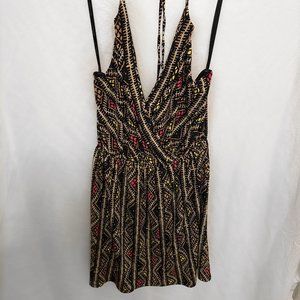 BCBGeneration Printed Halter Dress
